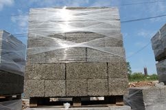 Арболитовые блоки на поддоне